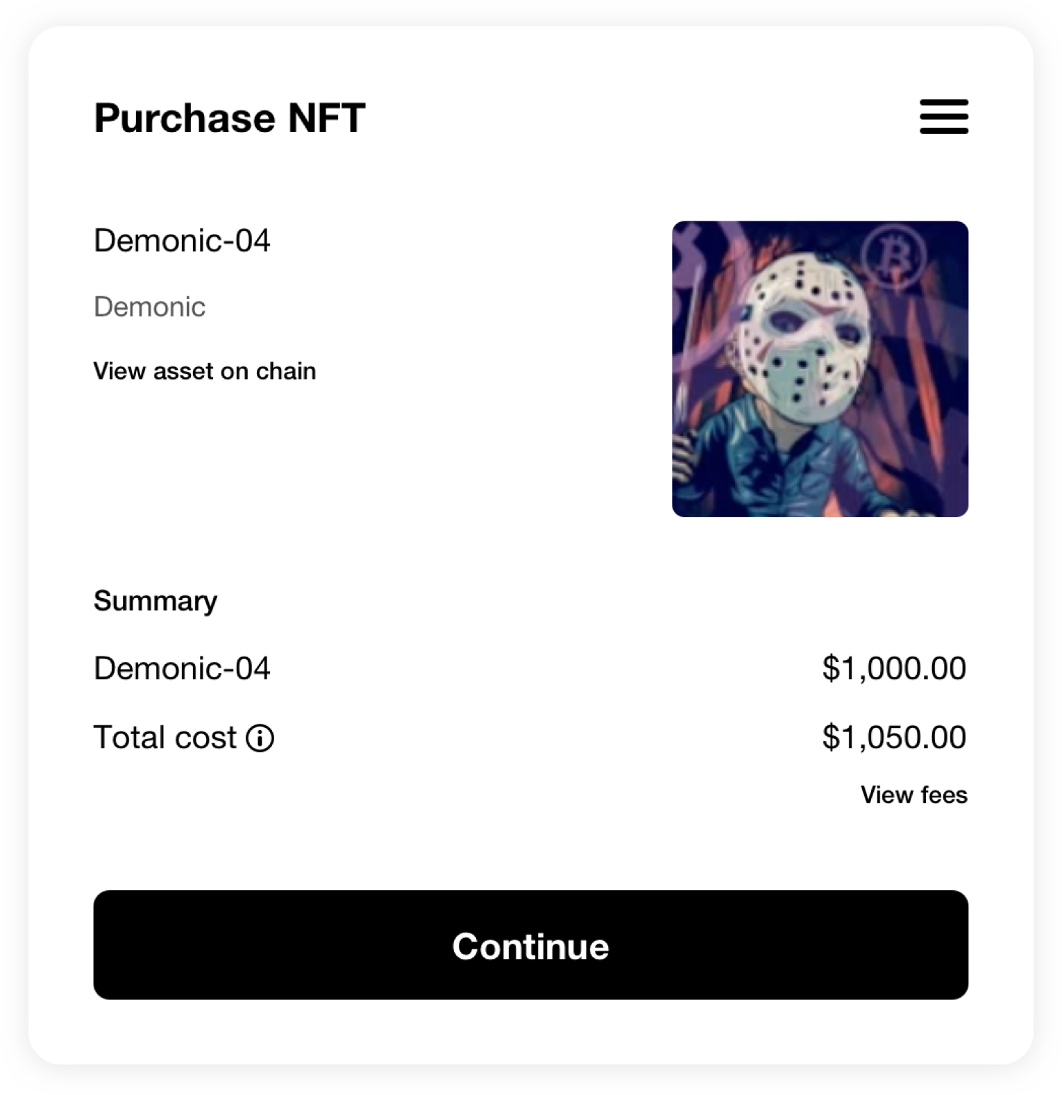 Purchase NFT