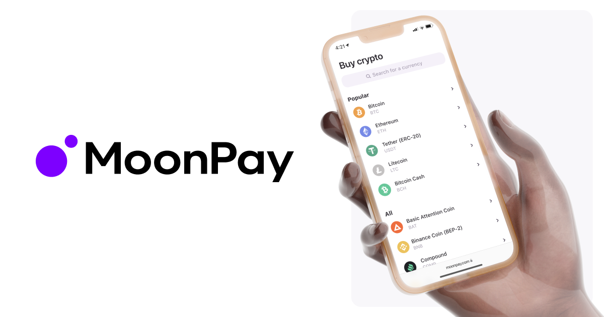 MoonPay - Payments infrastructure for crypto